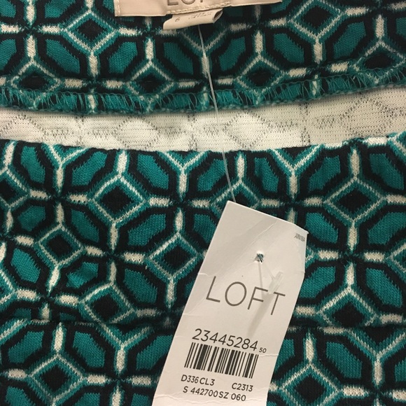 Loft Tiled Jacquard Mini Skirt - Picture 6 of 8